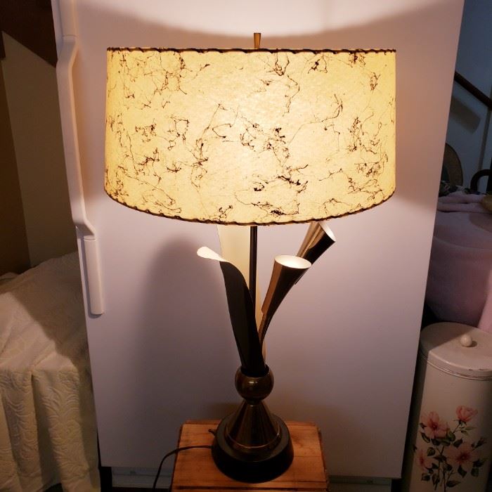 MCM Lamp in very good condition.  All 3 lights work!