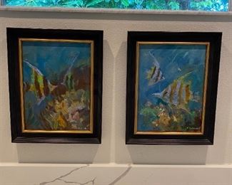 oil paintings 22" x 16"  $275 each