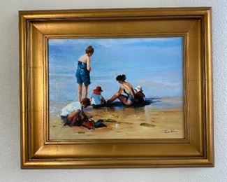 original oil painting  22  " x 16"  $295