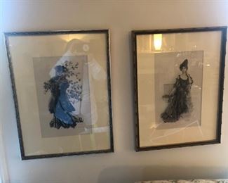 A pair of lovely Victorian ladies