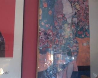A klimt print