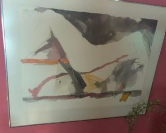 Not for sale, but nice anyway.  We have another of his pictures, also not for sale