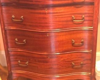 An antique dresser