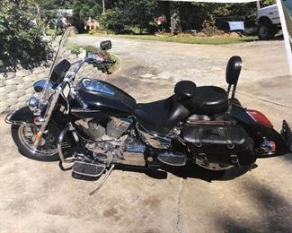 Honda 2005 model VTX 1300S with 16,510 miles asking $3,900