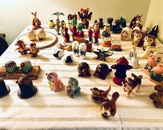 Vintage Salt & Pepper Shakers, many more not pictured! 