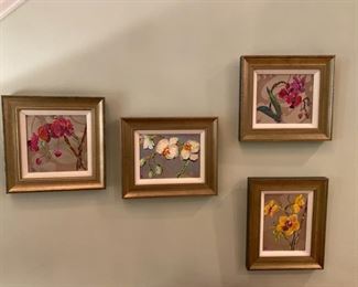 Orchid paintings
