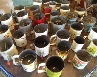 MASSIVE FLOUR SIFTER COLLECTION