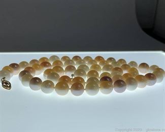 14k Handstrung Cultured Pearls