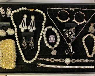 Assortment of High End Costume Jewelry