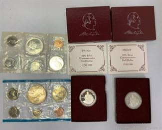 Proof Sets and Commemorative Half Dollar