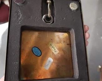 Vintage 1990's Frederick cooper Solid Brass bankers desk table light $195