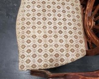 (3) Drexel Travis Court Hepplewhite Style 1940's Mahogany Seat Shield back Chairs (Needs work) 1 Arm 2 side chairs All for $195