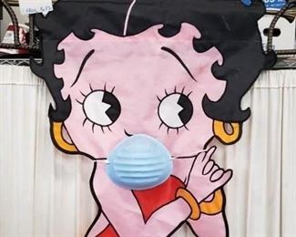 Vintage Betty Boop windsock $40