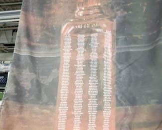 Rare 87" x 47" Jim Beam "superior Ingredients in every exceptional bottle" "The Stuff Inside That Matters" fabric banner $175
Rare 87" x 47" Jim Beam "superior Ingredients in every exceptional bottle" "The Stuff Inside That Matters" fabric banner $175