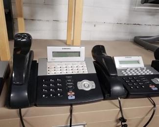 (6) Assorted 21 button Samsung DS-5021D Officeserv Business Office Conference Phone system $50 each $275 for all 6