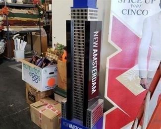 Vintage 6' New Amsterdam Vodka Empire State Building Advertising display $195