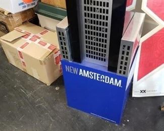 Vintage 6' New Amsterdam Vodka Empire State Building Advertising display $195