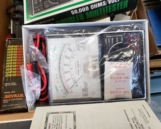 Vintage Micronta Range Doubler Multitester 43 Ranges New in Box $50