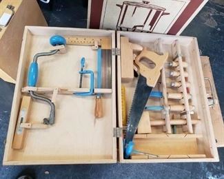 Vintage Handy Andy Model#194 20 pc. Tool Chest with Tools (2 available) $50 each