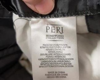 (6) Peri Homeworks Collection Gray Satin 103"Long Drapery Panels $100