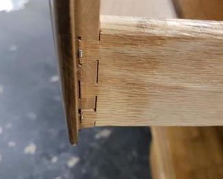 Solid Wood Night Stand 19.5"W x 15"D x 25.5"H $65
