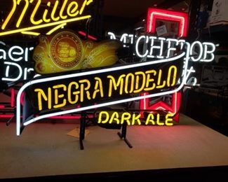 Rare Vintage Negra Modelo Dark Ale Neon Was $350 Now $295