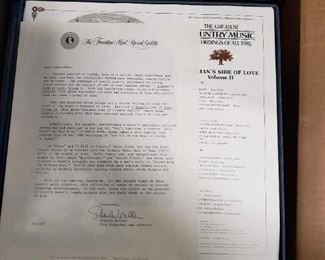 (33) Double Record Sets "The Greatest Country Music Recordings of All Time" Volume 1-68 (55 & 56 are missing) Most have never been played Loretta Lynn, Patsy Cline, Crystal Gayle etc. $995