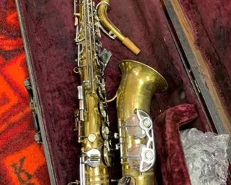 Brass Saxophone 