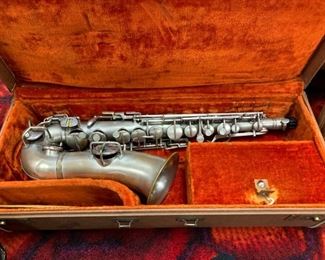Chrome Saxophone