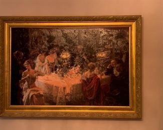 Framed Painting on Board