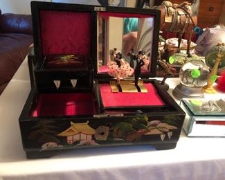 Jewelry Box with Music Box