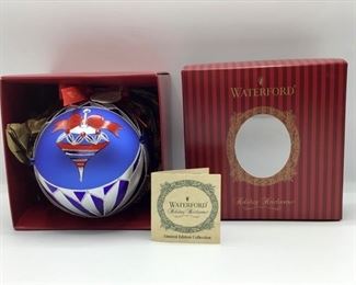 Waterford Holiday Heirlooms Christmas Toys Ball Limited Edition Ornament 130788