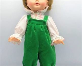 IDEAL TOY CORP Tiny Kissy Doll K-16 Kissing Still Works 16 in. 1960âs
