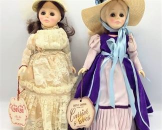 Effanbee GiGi and Currier & Ives