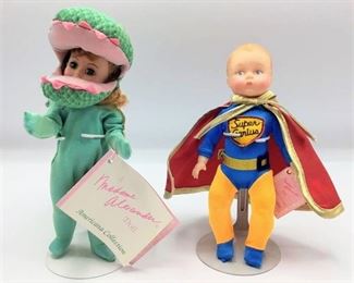 Madame Alexander Dolls Dinosaur and Little Genius