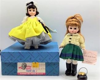 Madame Alexander Dolls France 590 (in box) and Luck of the Irish