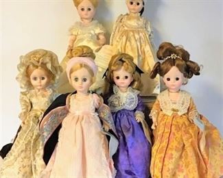 Madame Alexander Dolls - The Six First Ladies of the United States Collection