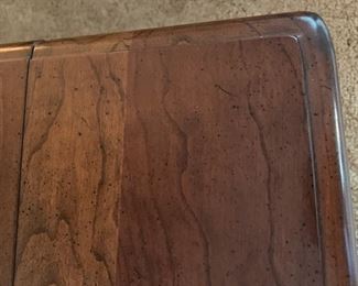 Ethan Allen Solid Cherry Drop Leaf Coffee Table