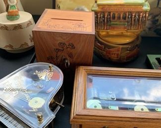 Vintage Music Box Collection