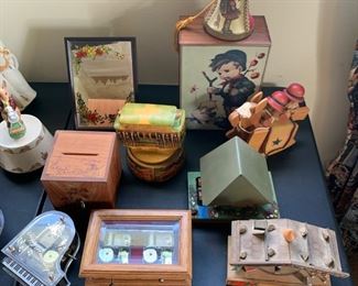 Vintage Music Box Collection