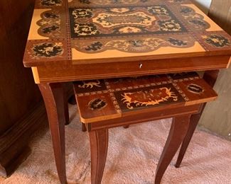Jewelry Music Box Tables