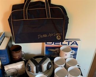 Vintage Airline Collectibles including Delta and Northeast