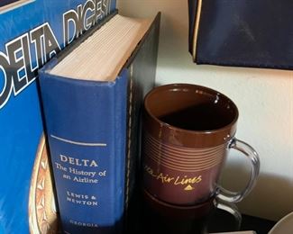 Vintage Airline Collectibles including Delta and Northeast