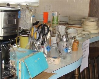 Lots of kitchen ware all priced to sell