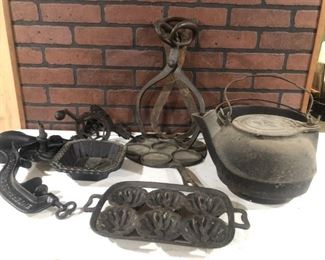 NICE ICE TONGS AND MORE CAST IRON