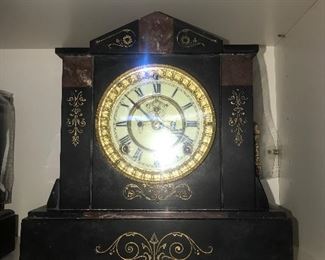 Items Located In The Office ~ Collection Of Antique And Vintage Clocks 