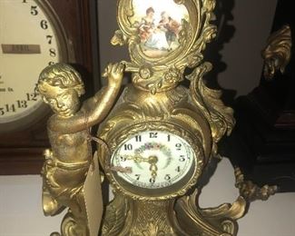 Items Located In The Office ~ Collection Of Antique And Vintage Clocks 