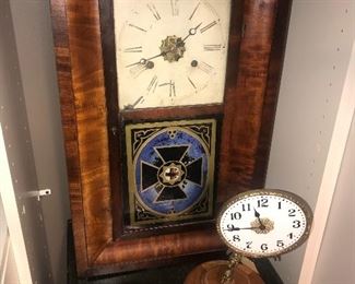 Items Located In The Office ~ Collection Of Antique And Vintage Clocks 
