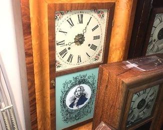 Items Located In The Office ~ Collection Of Antique And Vintage Clocks 
