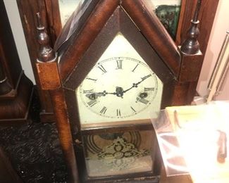 Items Located In The Office ~ Collection Of Antique And Vintage Clocks 